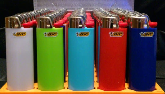 Plastic gas lighter bic lighters for wholesale